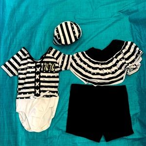Girls Dazzling Prisoner Costume